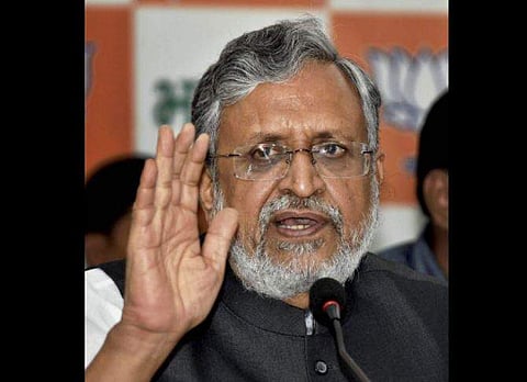 Bihar Deputy CM Sushil Kumar Modi (File Photo | PTI)
