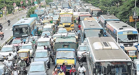 In the past one year, 6.39 lakh vehicles have been added.