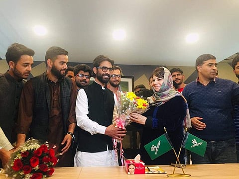 Activist Chowdhary Talib Hussain joined the PDP on 1 April 2019. (Photo | Twitter)