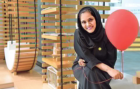 With Hope is an NGO based in UAE that brings to the fore issues of mental health. The balloon signifies acceptance and support
