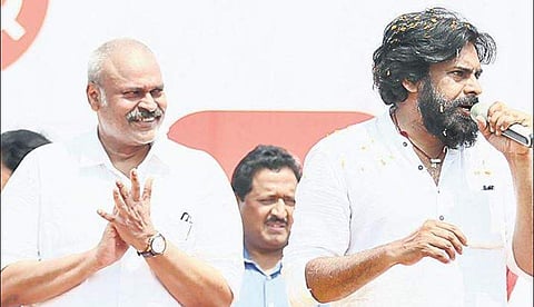 AP Dy CM Pawan Kalyan names brother Nagababu as JSP candidate for MLC elections