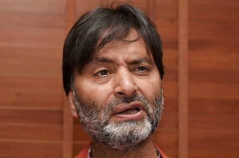 JKLF Chairman Mohammad Yasin Malik (File | PTI)