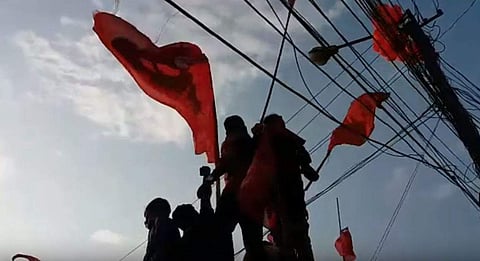 A rare celebratory get-together of Congress, BJP and CPM in Kerala