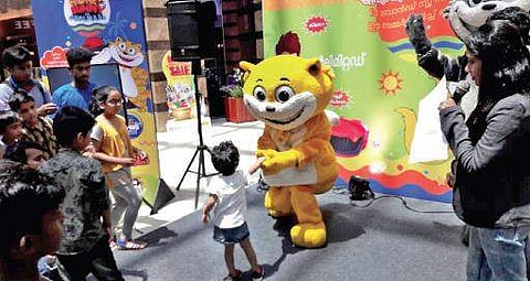 Life-size fun for kids at Lulu mall
