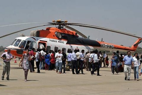 Pawan Hans (File photo | AFP)