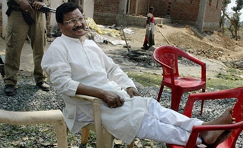 Former Jharkhand CM Babulal Marandi (File |