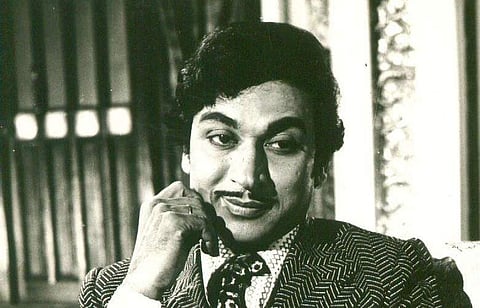 Rajkumar during a film shoot. (File Photo | EPS)