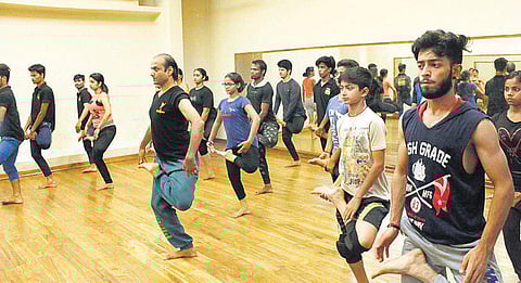 ‘For a dancer, the floor is a canvas and the body, a paintbrush’