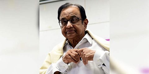 P Chidambaram. (Photo| PTI)