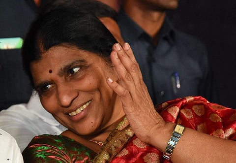 NT Rama Rao’s widow Lakshmi Parvathi (File Photo| Express)