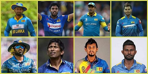 Former captain Dinesh Chandimal was dumped to hand batsman Lahiru Thirimanne and leg-spinner Jeffrey Vandersay a place in their World Cup squad. (Photos | Agencies)