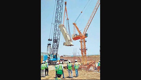 Vijayawada: Permanent Secretariat, HC works gather pace