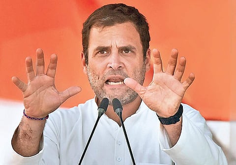 Congress chief Rahul Gandhi. (File | PTI)