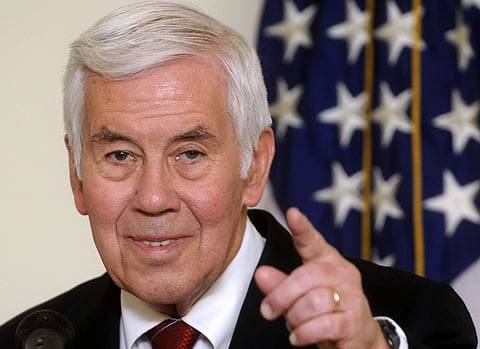 Richard Lugar. (Photo | AP)