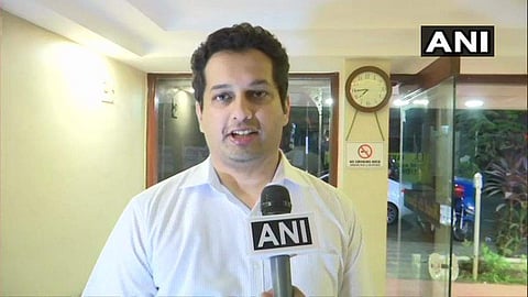 Son of late Goa CM Manohar Parrikar Utpal Parrikar (Photo | ANI Twitter)