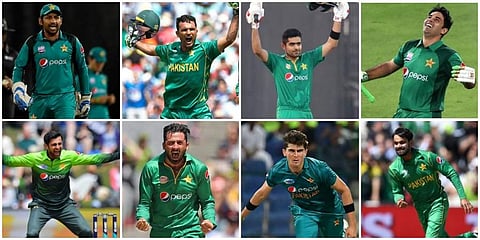 Chief Selector Inzamam-ul-Haq, announcing the World Cup squad and two reserve players, said the 11 from the 2017 Champions Trophy had been retained in the selection process. (Photos | Agencies)
