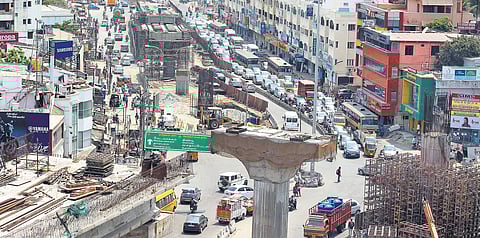The flyovers are proposed to have two lanes and be unidirectional | Nakshatra Krishnamoorthy