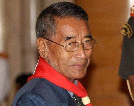 Naga Peoples Front president Shurhozelie Liezietsu. (File Photo)