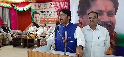 JKPCC president G A Mir. (Twitter Image @INCJammuKashmir)