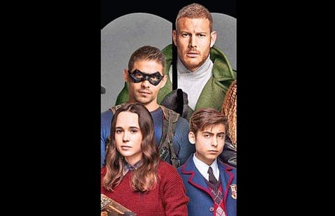 A still from Netflix series 'The Umbrella Academy'.