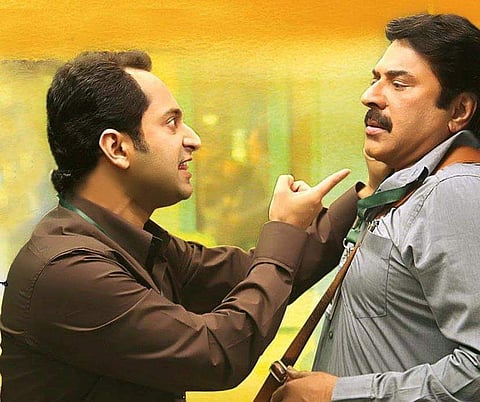 Mammootty and Fahadh Faasil.