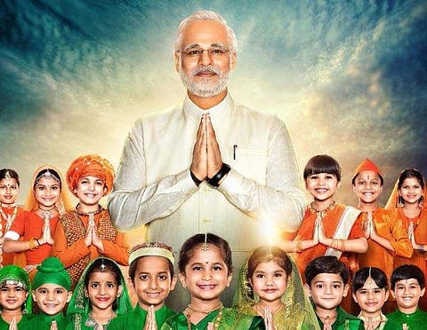 Vivek Oberoi in and as Narendra Modi. (Photo | Twitter)
