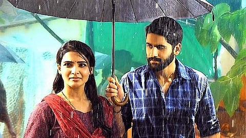 A still from Naga Chaitanya and Samantha starrer 'Majili'.