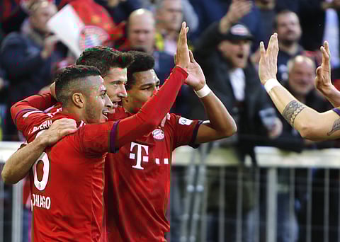 Lewandowski came back to haunt his former club | AP