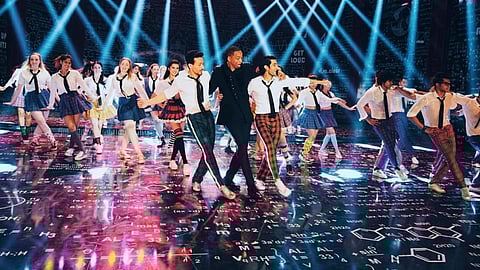 Will Smith on the sets of 'Student of the Year 2.'