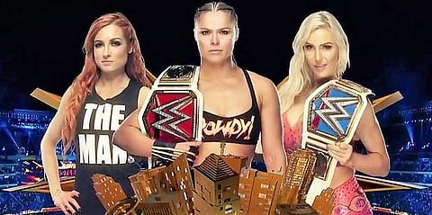 Here are the results of all the WWE Wrestlemania 35 matches that took place at New Jersey's MetLife Stadium. (Photo | WWE WrestleMania Twitter)