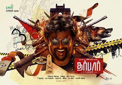Darbar first look (Photo | Twitter)