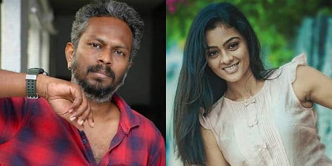 Filmmaker Thiagarajan Kumararaja and actress Gayathrie Shankar (Photo | Instagram)