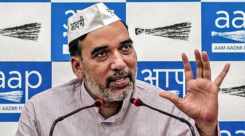 AAP Delhi chief Gopal Rai (File Photo | PTI)