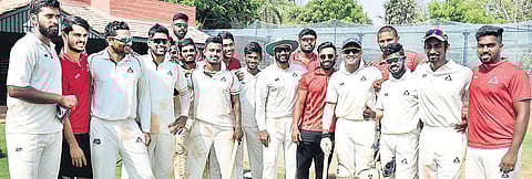 TNCA Senior Division League was held at  IIT-Chemplast grounds  D Sampathkumar