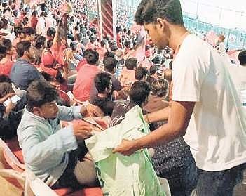 Experts peg the amount of waste generated per match at 4,000 kg