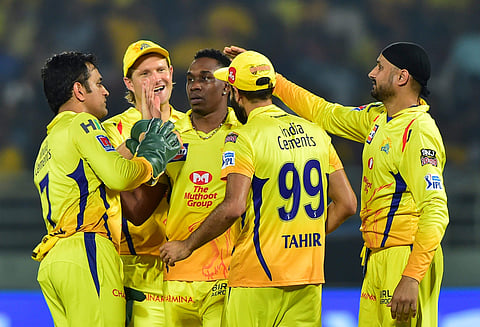 CSK dished out a disciplined bowling and fielding effort to first restrict DC to 147 for nine and then chased down the target with ease, reaching 151 or four in 19 overs. (Photo | AP)