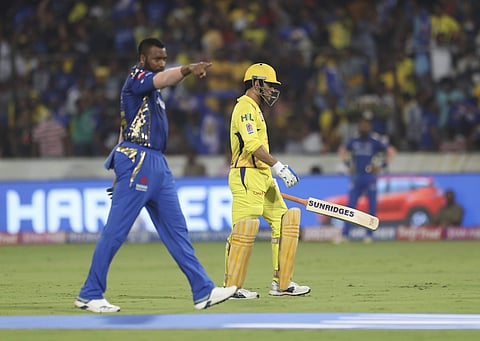 Fleming also admitted Dhoni's dismissal was crucial | AP