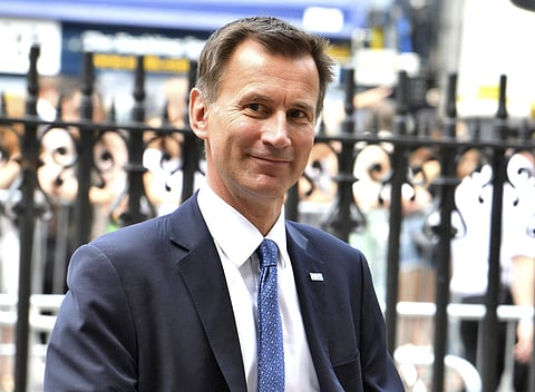 UK's new Foreign Minister Jeremy Hunt. | AP