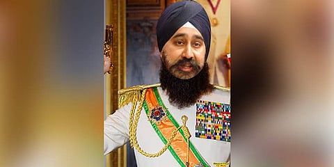 Photoshopped image of Ravi Bhalla.