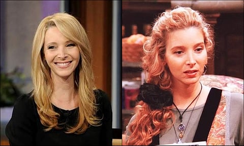 Lisa Kudrow (L), her character Phoebe (R) (Photo | Twitter)
