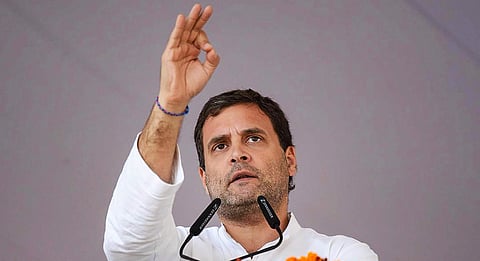 Congress president Rahul Gandhi (File Photo | PTI)