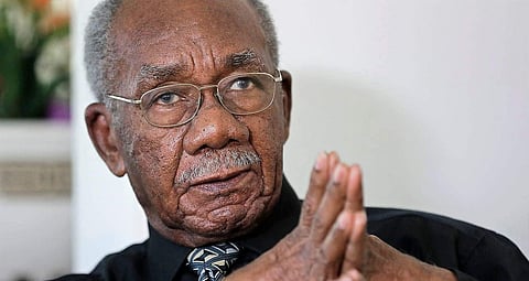 Former Montford Point Marine John Thompson (File Photo | AP)