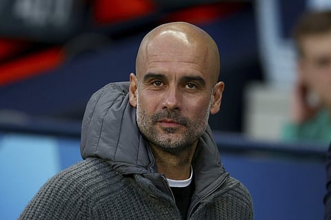 Manchester City boss Pep Guardiola.