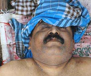 Dead body of  LTTE chief Velupillai Prabhakaran (File| AP)