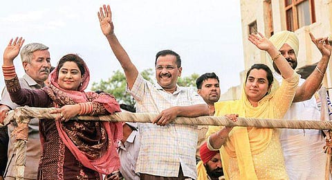 Chief Minister Arvind Kejriwal claimed the Muslims in the national capital voted en-bloc for the Congress while campaigning in neighbouring Punjab | PTI