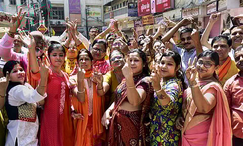Varanasi voters (Photo | PTI)