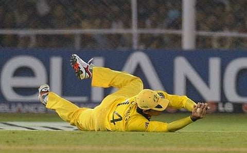 You would find it difficult to name a better pair of hands than Ricky Ponting | AFP