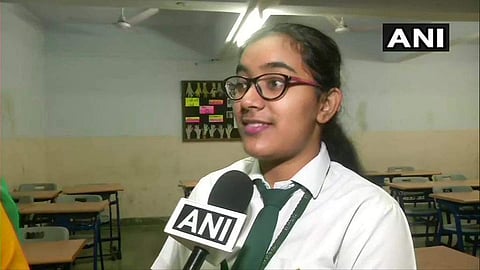 Ghaziabad's Hansika Shukla, CBSE class 12 examination topper. (Photo | ANI)
