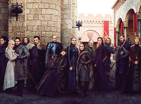 The cast of Game Of Thrones.