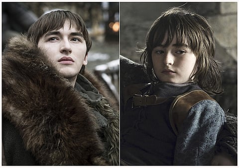 This combination photo of images released by HBO shows Isaac Hempstead Wright portraying Bran Stark in 'Game of Thrones.' The final episode of the popular series aired on Sunday, May 19, 2019. (Photo | AP)
